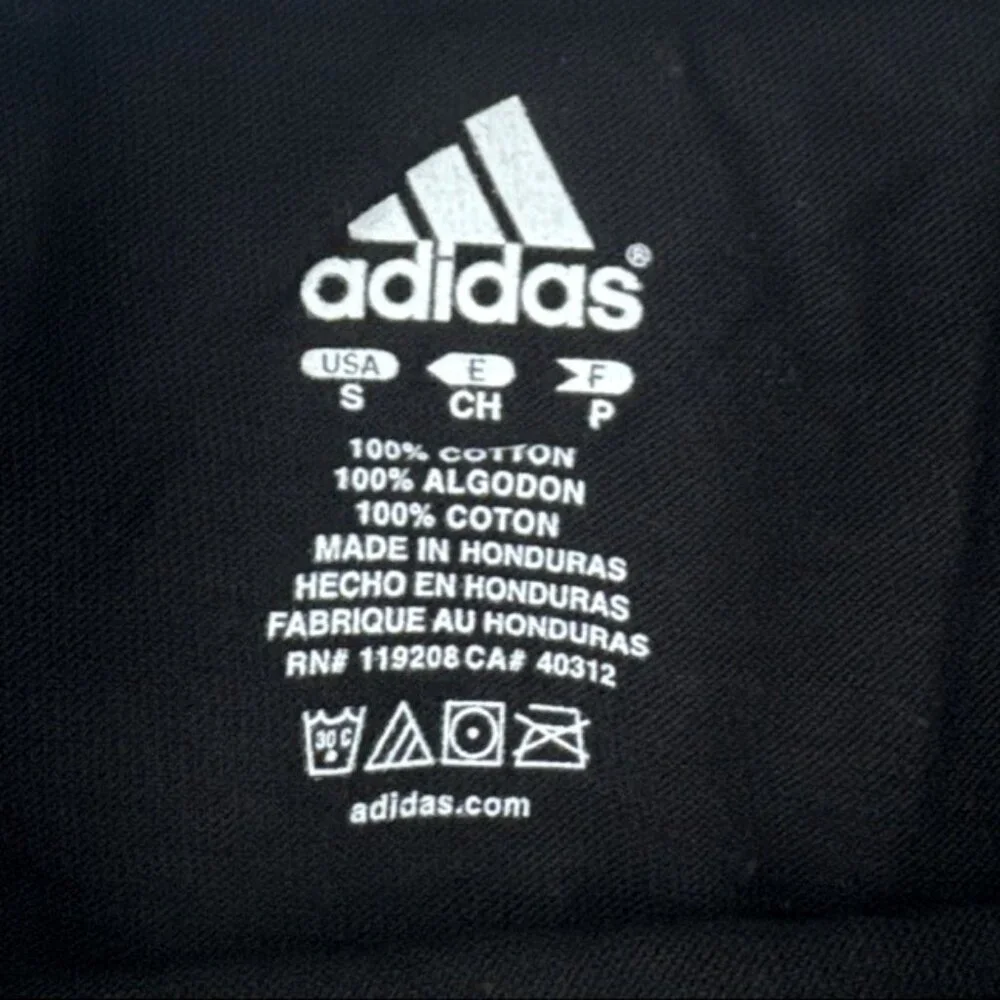 New Orleans Pelicans Adidas T-Shirt Mens Small Black NBA Basketball S/S Tee NEW